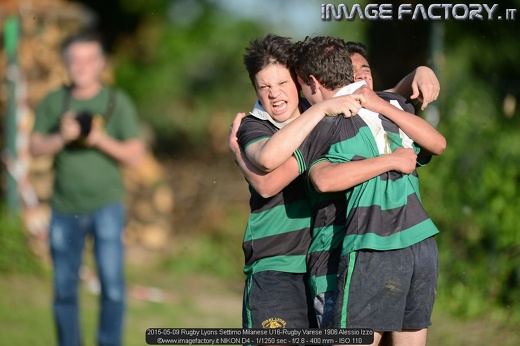 2015-05-09 Rugby Lyons Settimo Milanese U16-Rugby Varese 1906 Alessio Izzo